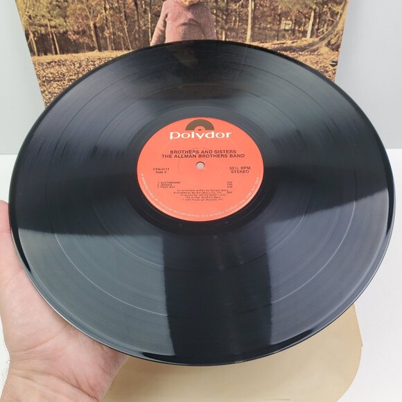 Allman Brothers Band Vinyl Record Brothers Sisters LP CPN 0111 Keel Pressing NM+ - Picture 4 of 10